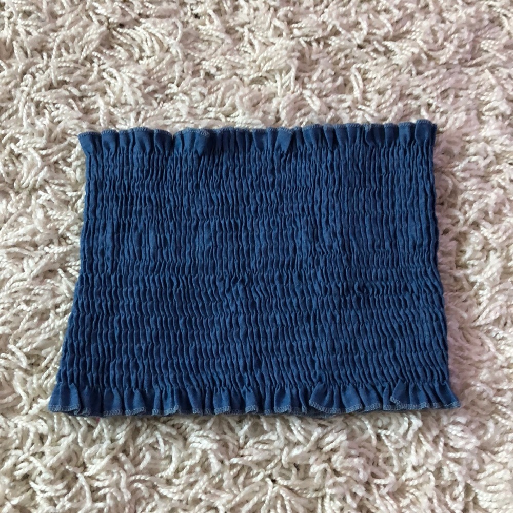 blue bandeau